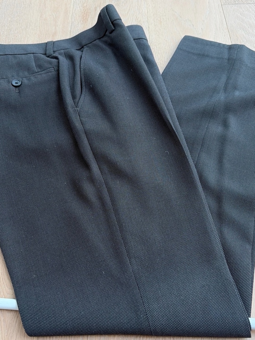 next Men's Dark Charcoal Dress Pants